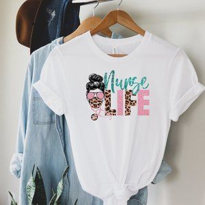 Nurse Life Nurse Appreciation Graphic T-shirt Graphic Tee Unisex Nurse Shirt